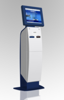 Distributeur automatique de billets en libre-service prenant en charge les paiements QR en espèces/pièces/crédit/carte de débit/portefeuille E