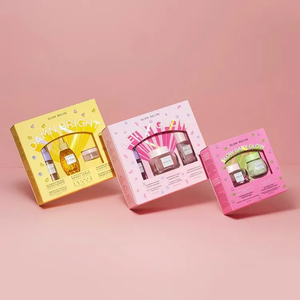 Hộp quà tặng mỹ phẩm, chăm sóc da cao cấp, chất liệu giấy cứng, có ngăn kéo trượt, in logo tùy chỉnh - Product Image 2