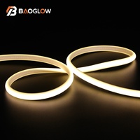 Lampu Strip LED COB Pintar Tahan Air Warna-warni 10W 220v 10mm Tegangan Tinggi untuk Penerangan Eksterior Luar Ruangan Tahan Air IP66