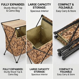 Table de pique-nique pliante en aluminium <span class=keywords><strong>Qing</strong></span> <span class=keywords><strong>Mu</strong></span>, personnalisée, pour le camping en plein air, légère et mobile - Product Image 4