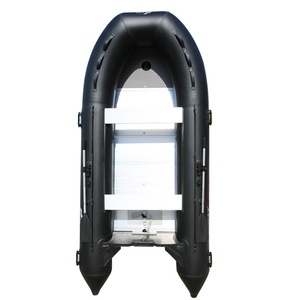 เรือยาง SLEIGH ขนาด 1.2 มม. ยาว 430 ซม. (14.1 ฟุต) ทำจากยาง PVC หนาพิเศษ สำหรับ 9 คน รูปทรงตัววี พร้อมฐานอลูมิเนียม สำหรับกู้ภัยความเร็วสูง - Product Image 5