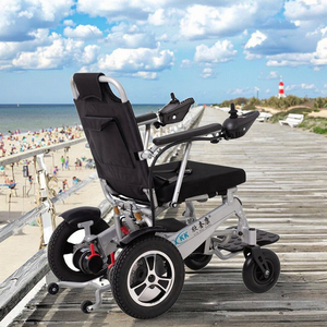 Le fauteuil roulant électrique portable approuvé par les compagnies aériennes en 2025 est un fauteuil roulant électrique pliable léger avec un moteur puissant de 500 W - Product Image 2