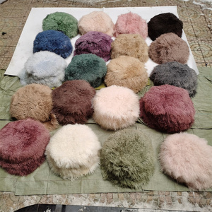 Accesorios de lana de oveja mongola para bebé recién nacido, manta de lana para fotografía de bebé, rizado largo, accesorios de fotografía - Product Image 6