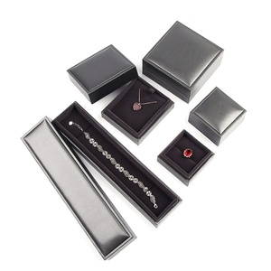 Wholesale Leatherette Paper Embossed Custom Logo Luxury Blue Rectangle Jewelry Box Buckle Closure YaNeng YSJB020 Valentine's Day - Product Image 4