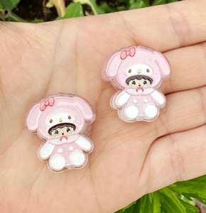 Abalorios de Personajes de Dibujos Animados Lindos para Manualidades DIY, Cuentas Focales para Hacer Pulseras, Joyería para iPhone, Accesorios para Llaveros y Bolígrafos - Product Image 5