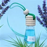 Diffuseur de parfum pour voiture OEM personnalisé, flacon suspendu 5ml en verre, mini-parfum rafraîchissant longue durée pour voiture
