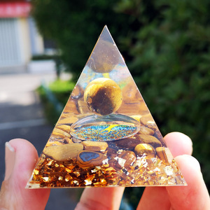 7 Chakra Orgone Kim Tự Tháp-7 Chakra Orgonite Kim Tự Tháp Năng Lượng Chữa Bệnh Tinh Thể Và Đá Emf Bảo Vệ Kim Tự Tháp - Product Image 2