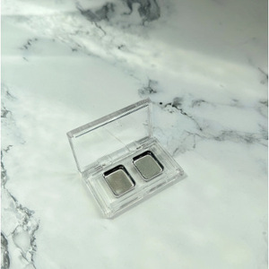 Caja Vacía para Muestras de Maquillaje, Sin Iluminadores, 1 6, Corte Original, Negra con Espejo, Transparente, de Dos Piezas, para Maquillaje Prensado, DIY, Grande, Blanca - Product Image 4