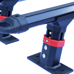 Barres transversales robustes en alliage d'aluminium pour benne de pick-up, capacité de charge 100 kg+, compatibles avec les couvertures de benne à enroulement, support de chargement universel - Product Image 4