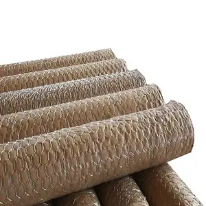 low carbon steel g i wire chicken mesh hexagonal wire mesh fence rolls suppliers