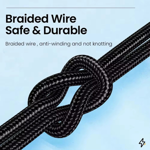 Cable USB 2026 de 90 Grados para Teléfono Inteligente <span class=keywords><strong>Android</strong></span> S7, Carga Rápida USB-C 2.4A, 1m/2m/3m - Product Image 5