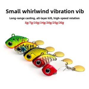 Esca Artificiale Doudou Little Whirlwind in Acciaio Inox a Lunga Gittata, Esca Rigida con Paillettes per Pesca a <span class=keywords><strong>Spinning</strong></span> - Product Image 5