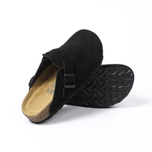Zuecos <span class=keywords><strong>Birkenstock</strong></span> Unisex de Diseño Clásico, de Piel de Vacuno Genuina, Impermeables, Planos, Ligeros, Transpirables, con Soporte de Arco y <span class=keywords><strong>EVA</strong></span> - Product Image 4