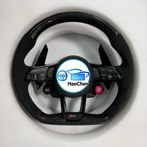1. Volant en Alcantara haute performance avec boutons de commande pour <span class=keywords><strong>Audi</strong></span> A6 <span class=keywords><strong>C7</strong></span> S6 <span class=keywords><strong>RS6</strong></span> - Product Image 2