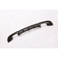Séparateur de diffuseur de pare-chocs arrière noir brillant de Style MP pour BMW F30 2013-2018
