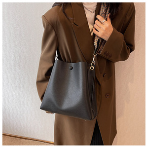 Thời trang mới của phụ nữ phổ biến băng thông rộng một vai xô Túi - Product Image 4