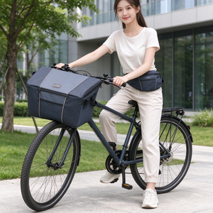 Bolsa para Motocicleta, Bolsa Aislante para Manillar de Bicicleta, Correa para Bolsa de Bicicleta, Accesorios de Ciclismo, Asistentes de Viaje para Senderismo al Aire Libre, Nylon - Product Image 6
