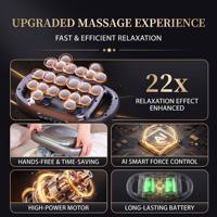 Anpassbares Tragbares Professionelles Perkussions-Massagegerät mit Vibrationsstruktur, Kontaktmassage-Ausrüstung