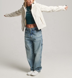 Autumn Spring New Designs Custom Your logo <strong>Women</strong> <strong>Coat</strong> Casual White Hooded <strong>Softshell</strong> Jacket - Product Image 3