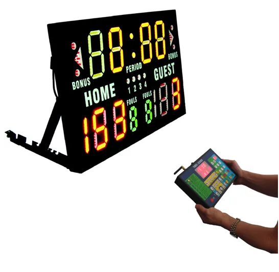 Перезаряжаемый электронный светодиодный табло, цифровой табло, табло для Крикета