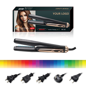 Sèche-cheveux et lisseur 2-<span class=keywords><strong>en</strong></span>-1 <span class=keywords><strong>en</strong></span> <span class=keywords><strong>titane</strong></span> 450F Thérapie à la kératine SMOOTH PRO Lisseur coiffant un seul geste pour sécher et <span class=keywords><strong>lisser</strong></span> - Product Image 6
