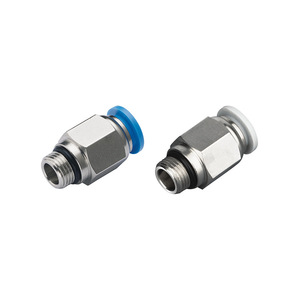 ข้อต่อลม Xingyi Technology รุ่น PC4 6 8 10 12 16 G01 02 03 04 แบบเชื่อมต่อเร็ว สำหรับสายยางและท่อ - Product Image 2