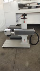 เครื่องทำเครื่องหมายไฟเบอร์เลเซอร์20W หัว Sino galvo แผ่นจุดสีแดงสองจุด80มม. หมุน DXF PLT BMP สำหรับโลหะเลนส์300*300มม. - Product Image 3