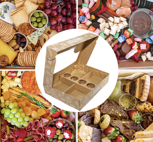 Boîte d'expédition aseptique écologique transparente en forme <span class=keywords><strong>de</strong></span> <span class=keywords><strong>livre</strong></span> pour plateaux <span class=keywords><strong>de</strong></span> collations, thé <span class=keywords><strong>de</strong></span> l'après-midi, fruits, pain, hamburgers et pâtisseries - Product Image 5