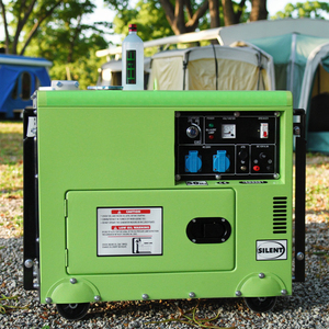 เครื่องกำเนิดไฟฟ้าดีเซลแบบเงียบ อินเวอร์เตอร์ กำลังไฟฟ้าสูง 3kw 5kw 7kw 10kw แบบพกพา ราคาสุดคุ้ม รองรับแรงดันไฟฟ้า 110/220V 240V 380V 400V - Product Image 1