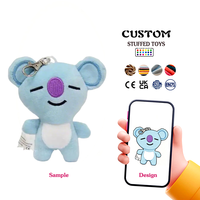 Jouets en peluche, poupées en peluche, porte-clés en peluche, vendus directement par l'usine, poupée de haute qualité, porte-clés en peluche personnalisé