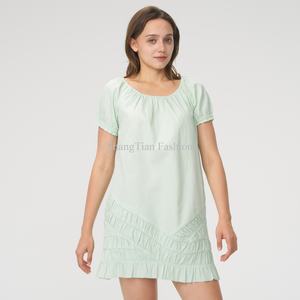 Vestidos en Oferta para Mujer, Casuales, de Algodón y Tencel, Modernos, Nuevos, Personalizados, Cómodos, Mini Vestido - Product Image 1