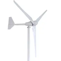 מפעל אופקי כוח מחולל נמוך 400 W מחיר 12 V 24 V 48 V טחנת רוח להתחיל מהירות בית שימוש אנכי מיקרו רוח טורבינה