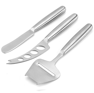 DFC0328 Cuchillo para queso Cuchillo dentado con múltiples orificios Hoja ancha para queso Con mangos huecos, ligero y duradero Antióxido - Product Image 1