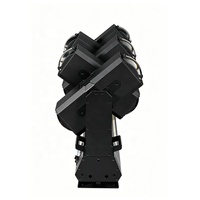 Barra de Luz LED DMX de Matriz RGBW de 10x80W con Rotación Infinita de Doble Cara, Efecto Estroboscópico, 2 Ángulos de Haz, IP20, para Eventos en Escenarios y Clubes