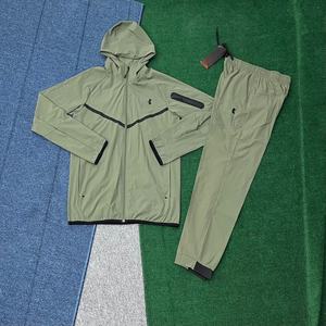 بدلة رياضية بعلامة تجارية رفيعة بنطلون بأكمام طويلة تنفس عرق سريع الجفاف بدلة رياضية خارجية متينة متوفرة بالمخزون - Product Image 5