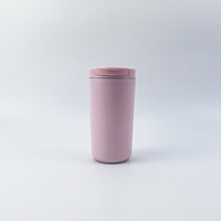 Vente en gros de tasses à café isothermes en acier inoxydable de 12 oz, à double paroi, avec isolation sous vide, pour les voyages, cadeau d'entreprise, tasse à café