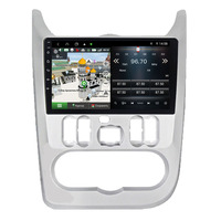 DSP 4G Android Voiture Multimédia GPS Navigation pour Lecteur DVD Autoradio Radio Stéréo pour Renault Logan 1 Sandero 1 Voiture 2 Din