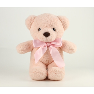 Orsacchiotto di <span class=keywords><strong>Peluche</strong></span> OEM da 8 Pollici, Super Morbido ed Elegante con Nastro, Antistress, Imbottito in Cotone PP, Regalo per San Valentino - Product Image 1