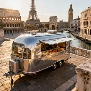 Camion de restauration mobile 2025 avec cuisine complète, camion de nourriture pour pizzas, remorque, chariots à frites, chariots à café - Product Image 6