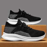 Chaussures de course respirantes personnalisées pour l'été, chaussures pour hommes et femmes, chaussures décontractées tendance, chaussures de sport en tissu uni