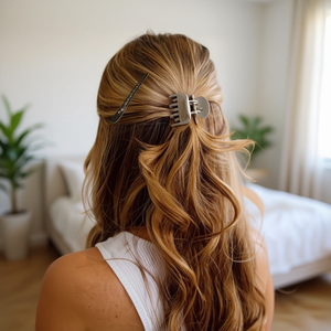 Pinzas para el Cabello con Clip de Resorte Metálico Grandes, Duraderas y Elegantes - Product Image 2