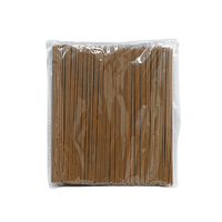 Pailles à cocktail jetables en plastique biodégradable sans BPA ni PFAS, écologiques, longueur 197 mm, pour la décoration des boissons dans les bars et les pubs