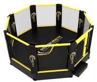 Anneau de boxe professionnel en toile, pour homme et femme, personnalisé, de lutte