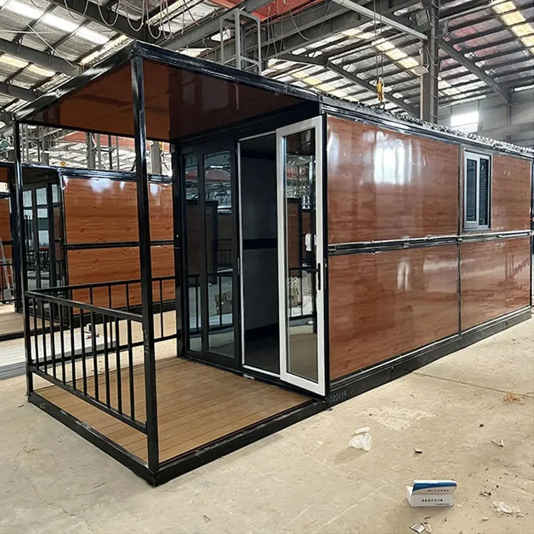 Best Selling In 2024 20Ft Newest Best Selling Prefabricated Office Foldable Portable Prefab Folding Container Houses
