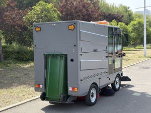 Cubo de Limpieza de Cuatro Ruedas y Cinco Cepillos, 1230 kg, 1 Año de Garantía, para Limpiar Calles, Plazas, Parques y Otros Áreas Públicas, Diseño de Alta Resistencia 1 - Product Image 6
