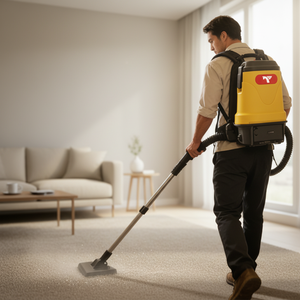 TJ-5S Industrial Strength Backpack <strong>Vacuum</strong> Cleaner 5L Dust Tank Cordless Shoulder <strong>Vacuum</strong> <strong>for</strong> <strong>Stair</strong> Cleaning <strong>Vacuum</strong> - Product Image 4