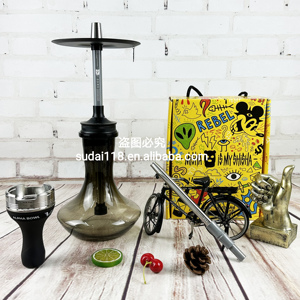 Nhà Máy Outlet Alpha Loạt Mini Misha Thép Không Gỉ Hookha Frosted Nga Thiết Kế Truyền Thống - Product Image 1