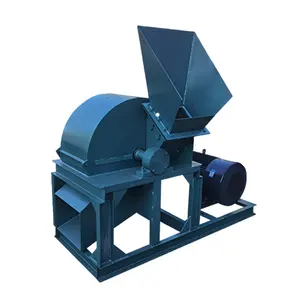 Large multi-functional wood crusher for crushing dry and wet branches sawdust bamboo straw mushroom wood and many other product