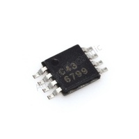 Circuits intégrés ANSOYO OPA2343EA OPA2343 8VSSOP, composants électroniques, amplificateur OPA2343EA/2K5