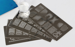 QSHY Biểu Tượng Tùy Chỉnh Nhãn Hiệu Riêng Nghệ Thuật Đóng Dấu Các Loại Khác Nhau Dụng Cụ Đóng Dấu Tấm Mẫu In Chuyển Nhượng Bằng Thép Thời Trang - Product Image 2